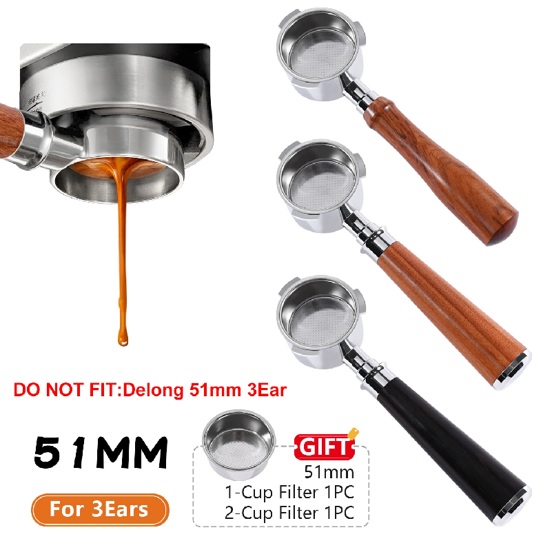 Coffee And Tea Filter - Бездонный портафильтр для кофе 51 мм
