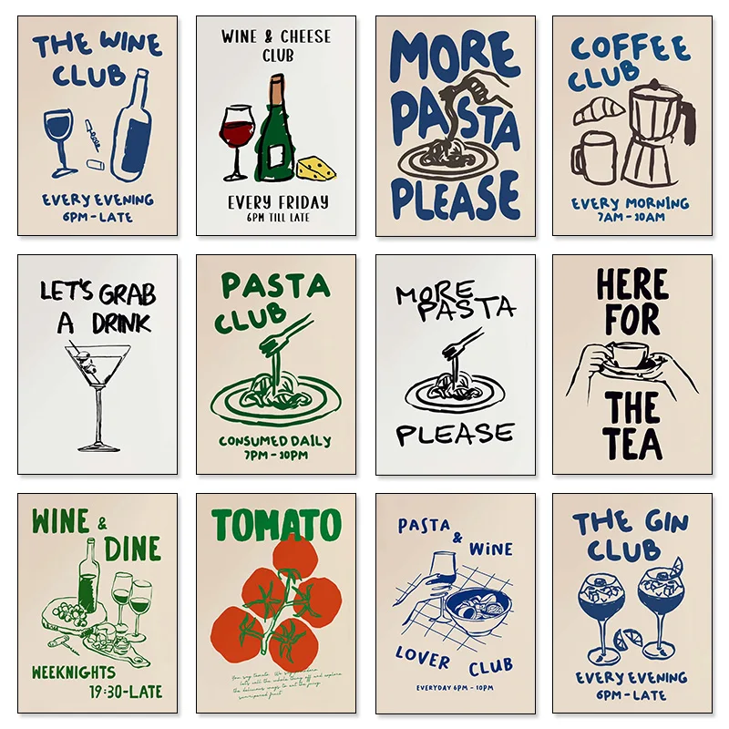 Coffee Tea Picture - Современные постеры с изображением кухни, вина,
