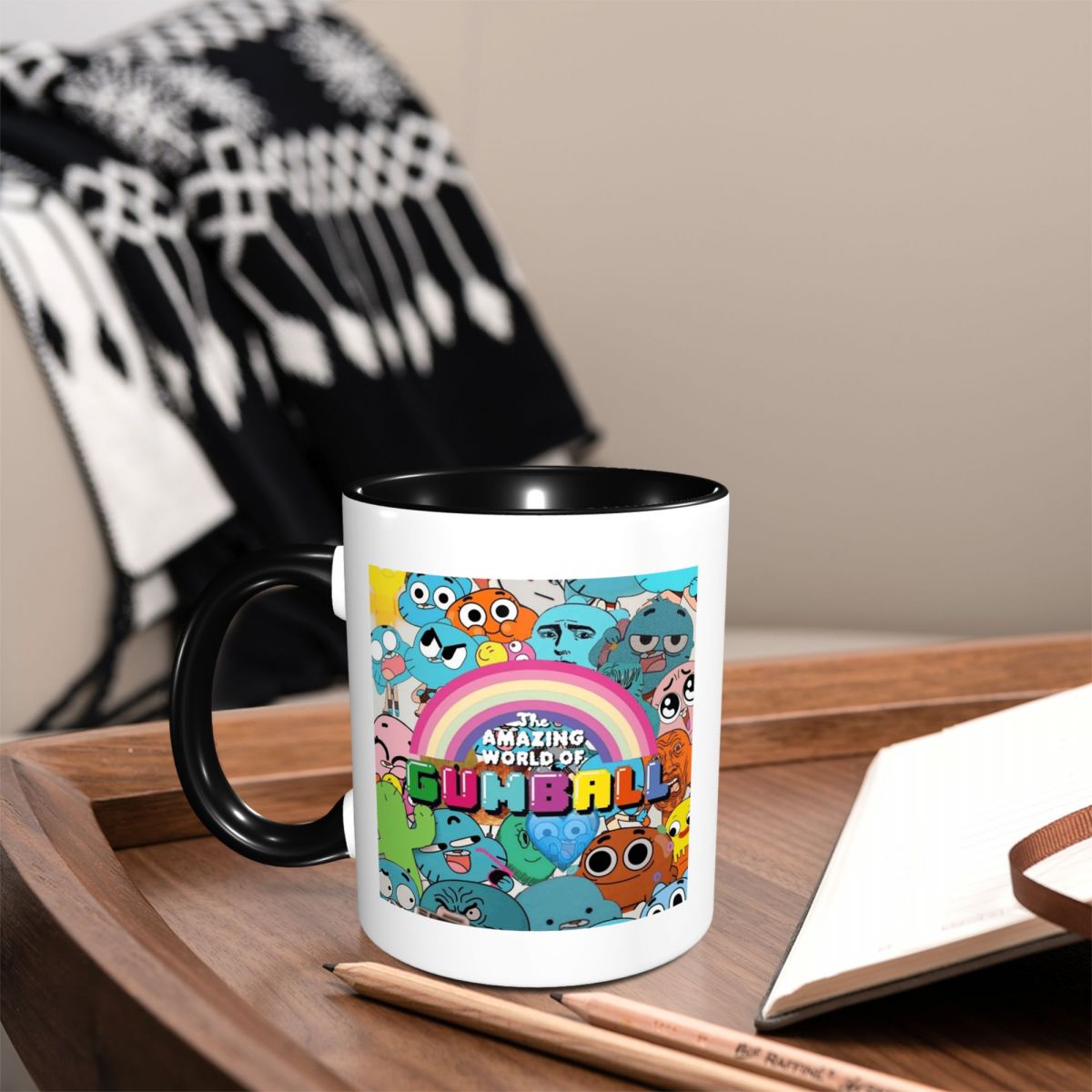 Coffee Tea World - Кружка «Удивительный мир Гамбалла», забавная керамическая