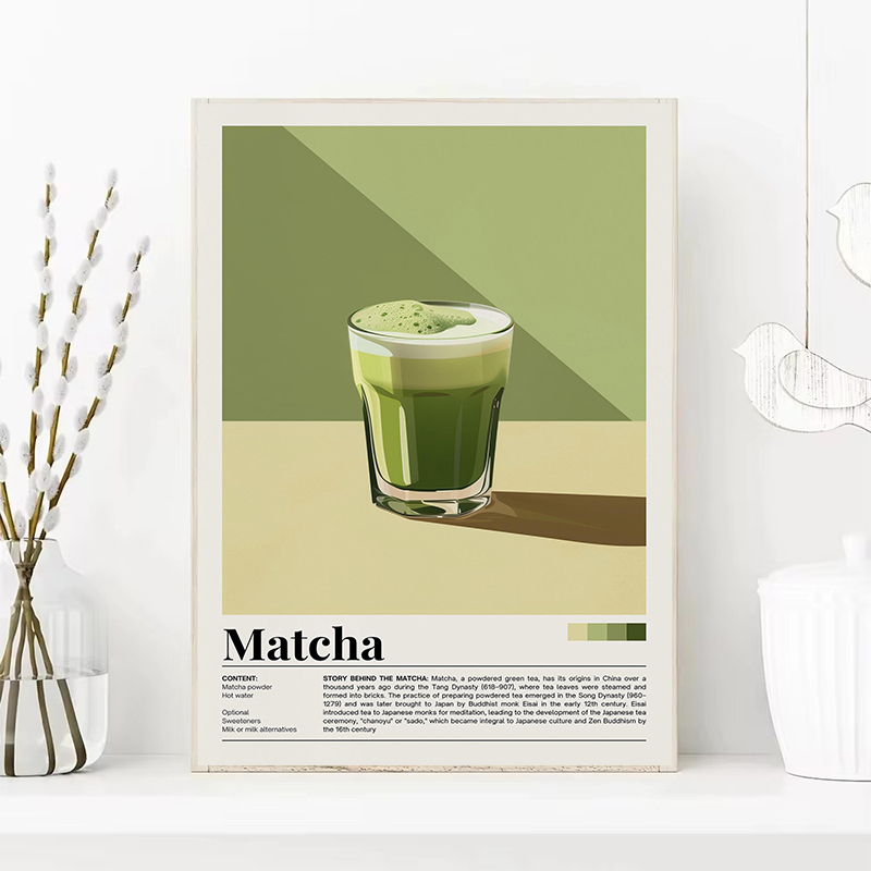 Винтажные постеры с кофе и нап – обзор и цена Coffee Tea Picture