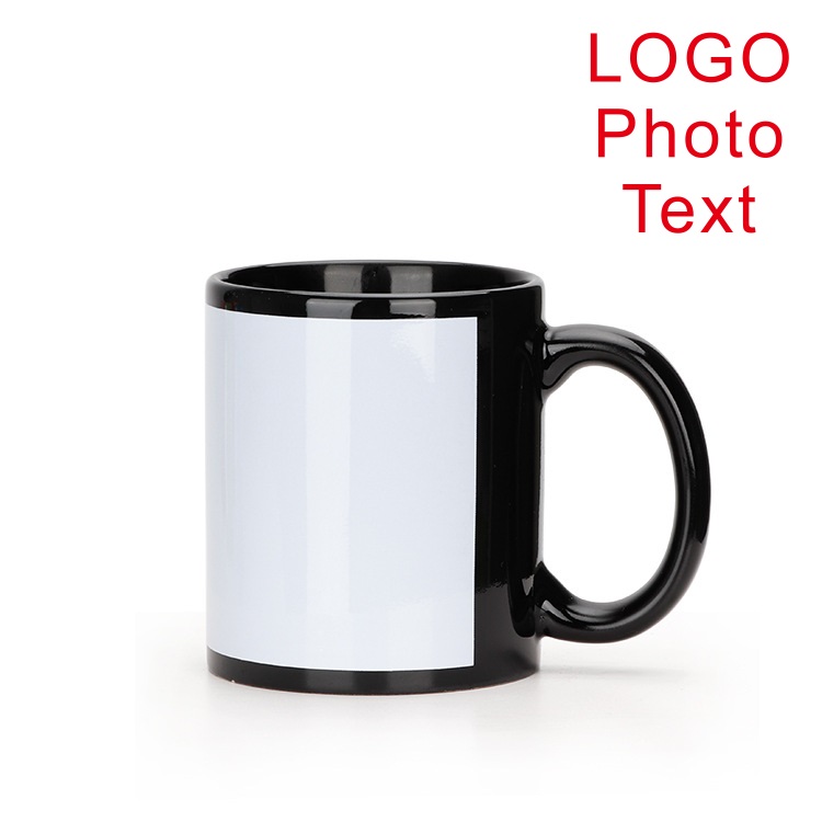 Черная чашка с логотипом «сдел – обзор и цена Coffee Tea Picture