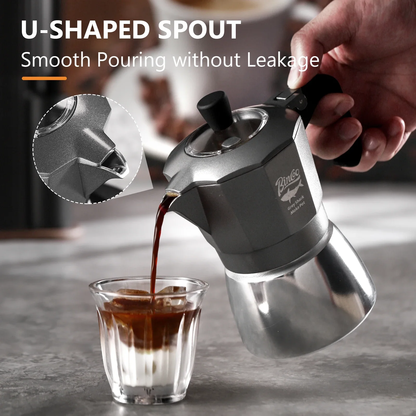 Кофеварка Bincoo Moka Pot на 2 – обзор и цена Mug Tea Coffee