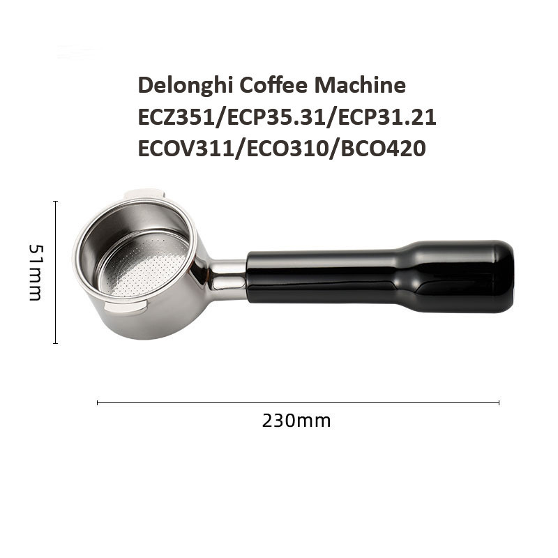 Бездонный портафильтр 51 мм дл – обзор и цена Delonghi Espresso Ecp3420