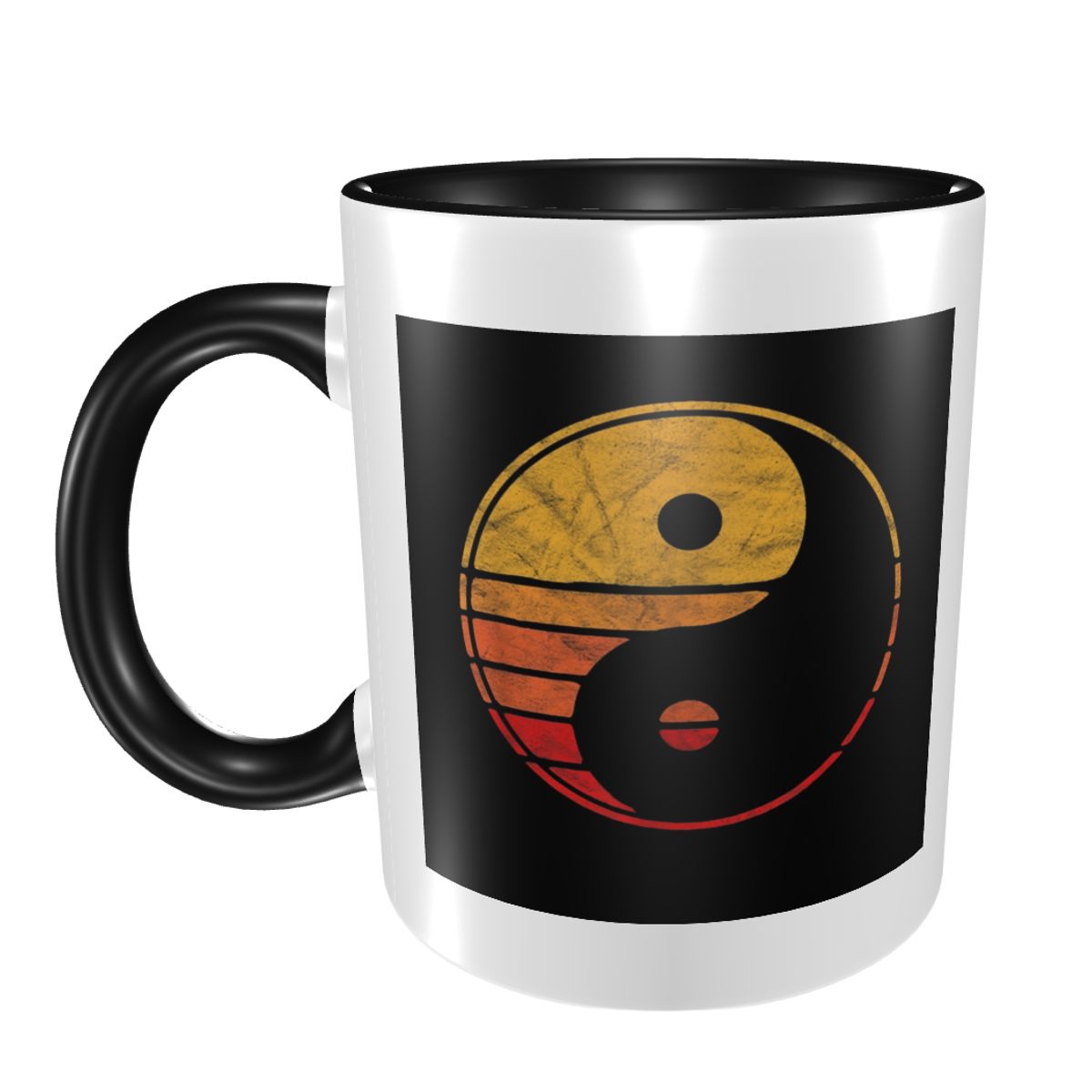 Юмор Винтаж Инь Ян 80-х годов  – обзор и цена Coffee Tea Yin Yang
