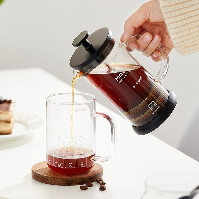 Кофеварка-френч-пресс MAVO с д – обзор и цена Coffee And Tea Filter
