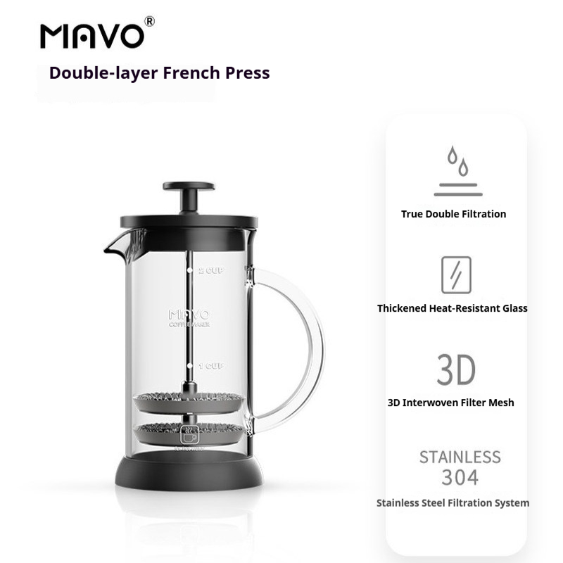 Кофеварка-френч-пресс MAVO с д – обзор и цена Coffee And Tea Filter