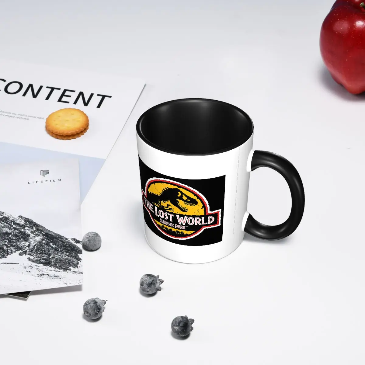 Кружка с логотипом «Мир Юрског – обзор и цена Coffee Tea World