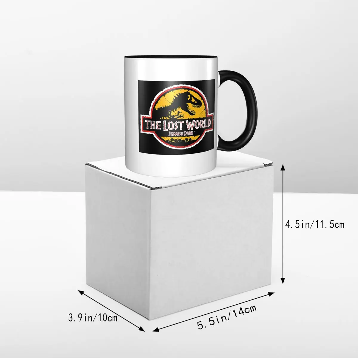Кружка с логотипом «Мир Юрског – обзор и цена Coffee Tea World